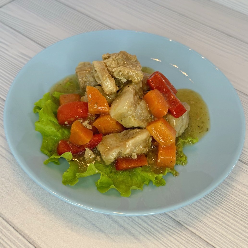Мясо с овощами