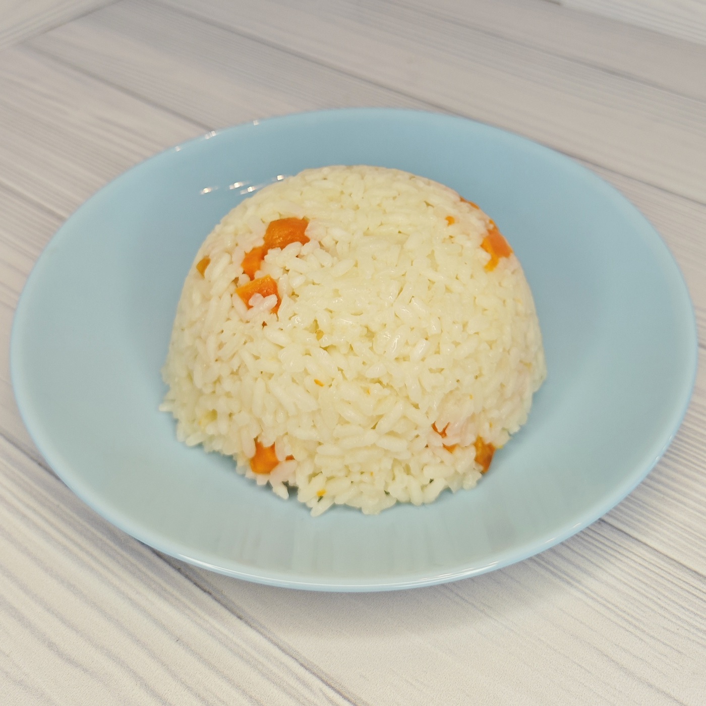 Рис припущенный  с овощами